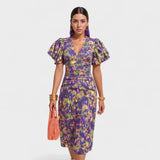 Vestido Fuego Tropical feminino
