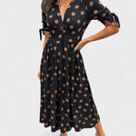 Vestido Elegante de Bolinhas feminino