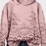 Moletom com Capuz em Renda feminino