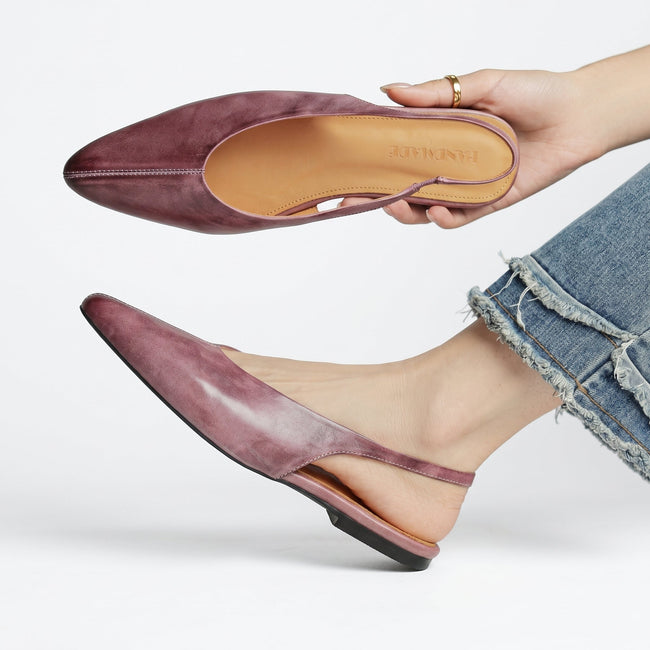 Liana – Sapatos rasos com recortes delicados