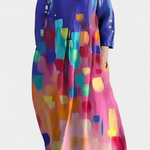 Vestido Fluido com Estampa feminino
