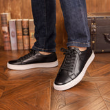 Sapatos Baixos de Couro masculino