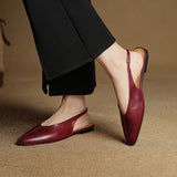 Liana – Sapatos rasos com recortes delicados