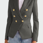 Blazer em linha clássica feminino