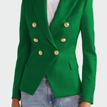 Blazer em linha clássica feminino