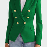 Blazer em linha clássica feminino