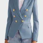 Blazer em linha clássica feminino