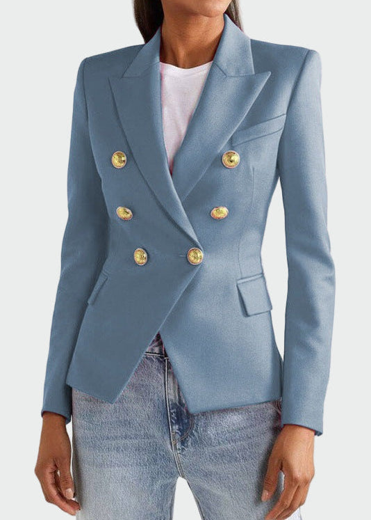Blazer em linha clássica feminino