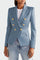 Blazer em linha clássica feminino