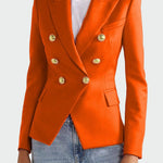 Blazer em linha clássica feminino