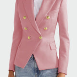 Blazer em linha clássica feminino