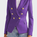 Blazer em linha clássica feminino