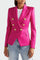 Blazer em linha clássica feminino
