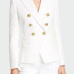 Blazer em linha clássica feminino