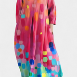 Vestido Fluido com Estampa feminino