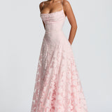 Vestido Comprido com Corpete feminino
