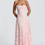 Vestido Comprido com Corpete feminino