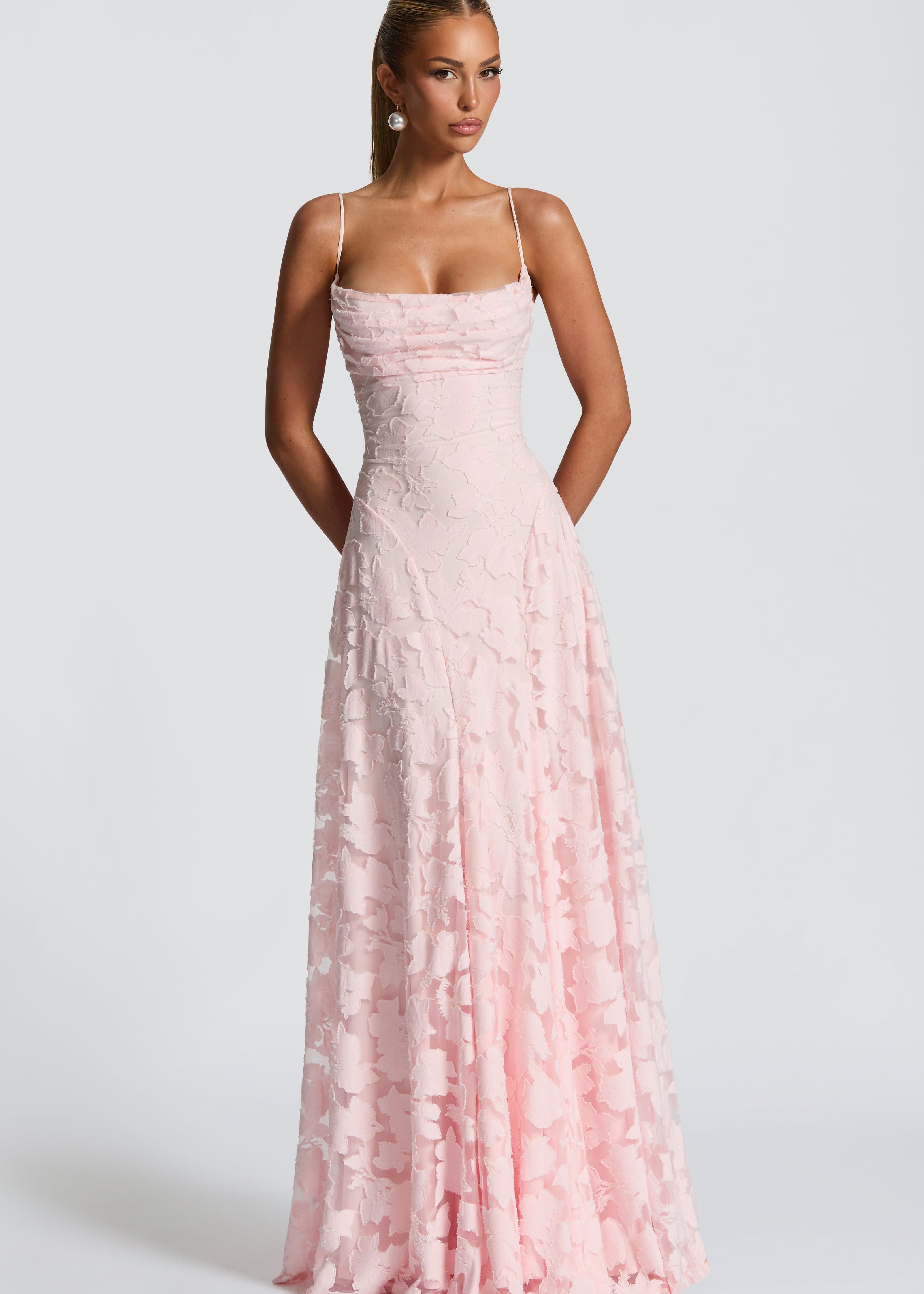 Vestido Comprido com Corpete feminino