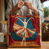 Bolsa acolchoada - Bailarina elegante