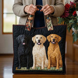 Bolsa artesanal - Três labradores