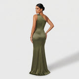 Vestido Maxi Elegante feminino