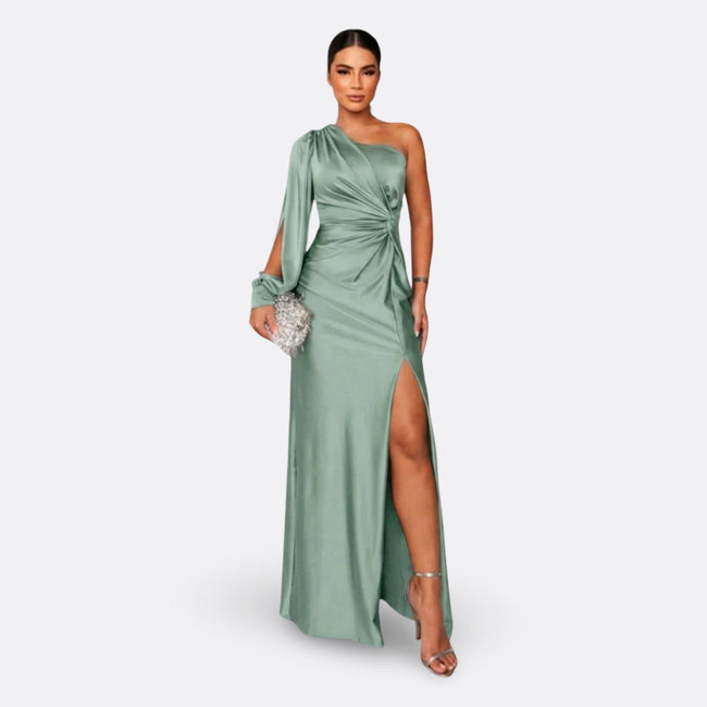 Vestido Maxi Elegante feminino