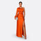 Vestido Maxi Elegante feminino