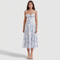 Vestido Maxi Elegante feminino