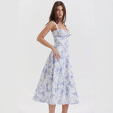 Vestido Maxi Elegante feminino