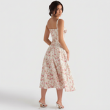 Vestido Maxi Elegante feminino