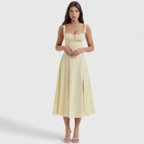 Vestido Maxi Elegante feminino