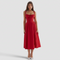 Vestido Maxi Elegante feminino