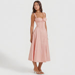 Vestido Maxi Elegante feminino