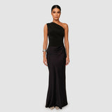 Vestido Maxi Elegante feminino