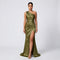 Vestido Maxi Elegante feminino
