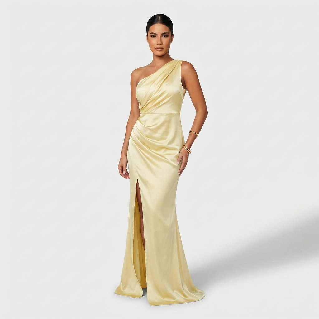 Vestido Maxi Elegante feminino