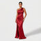 Vestido Maxi Elegante feminino