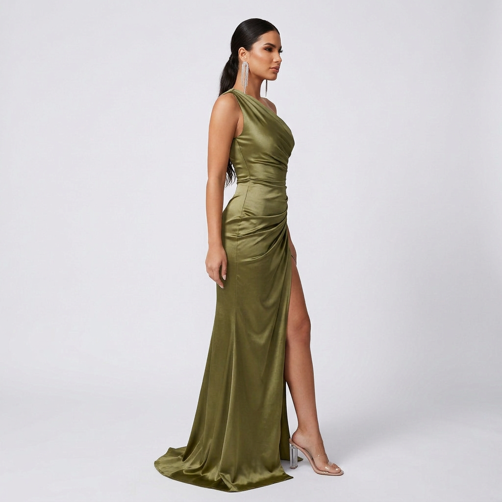 Vestido Maxi Elegante feminino