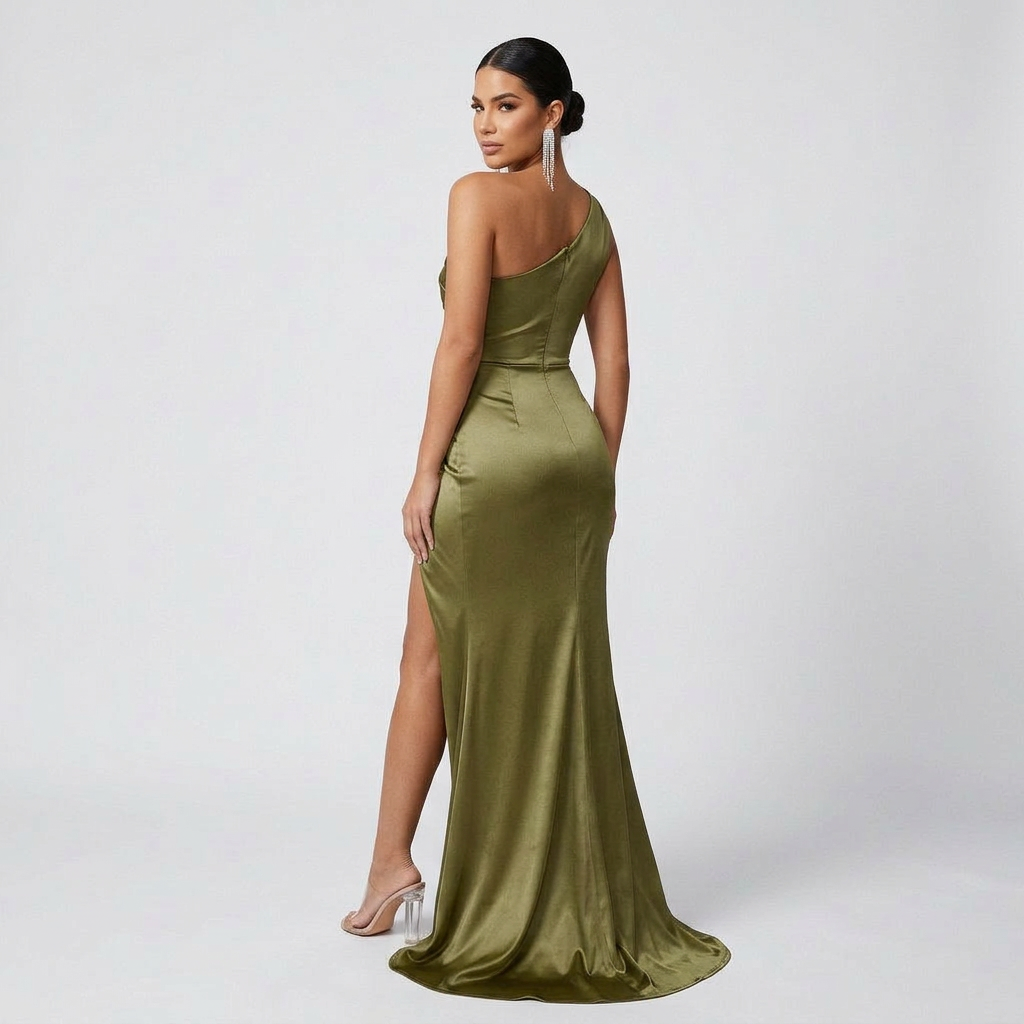 Vestido Maxi Elegante feminino