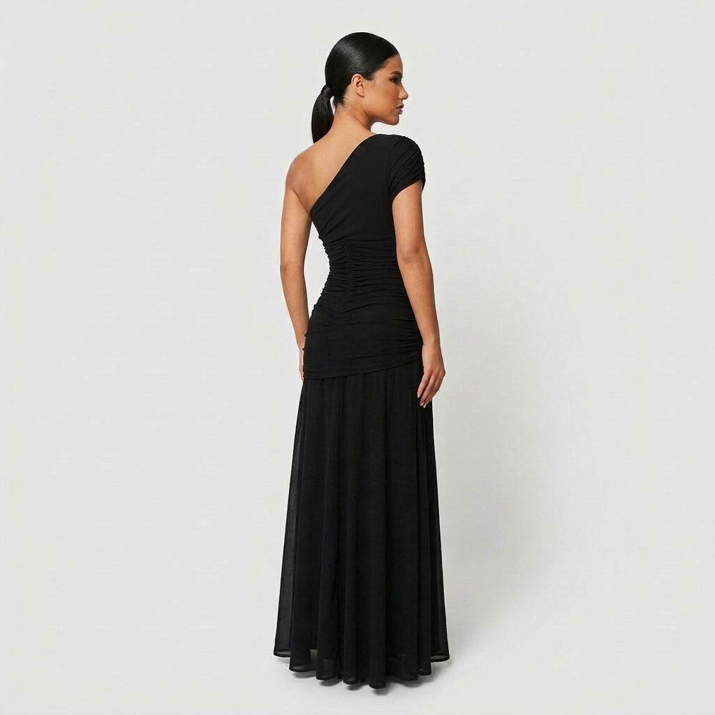Vestido Maxi Elegante feminino