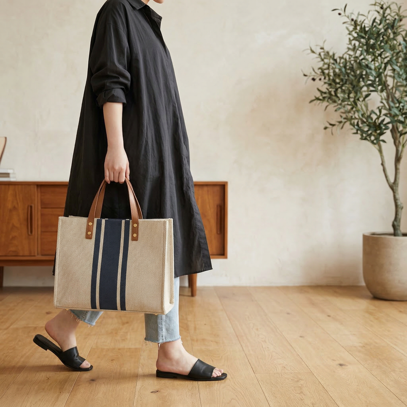Riviera | Mala Shopper às Riscas