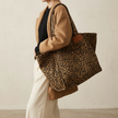 Lysara | Mala Shopper com Padrão Animal