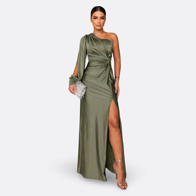 Vestido Maxi Elegante feminino