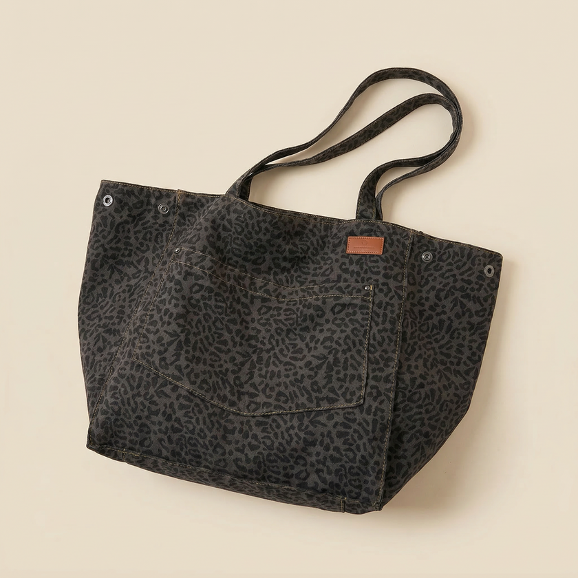 Lysara | Mala Shopper com Padrão Animal