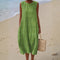 Vestido de algodão feminino