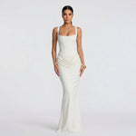 Vestido Maxi Elegante feminino