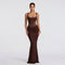 Vestido Maxi Elegante feminino