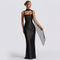 Vestido Maxi Elegante feminino