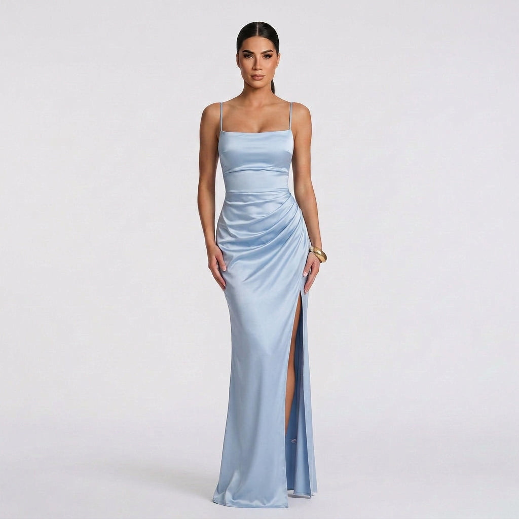 Vestido Maxi Elegante feminino