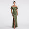 Vestido Maxi Elegante feminino